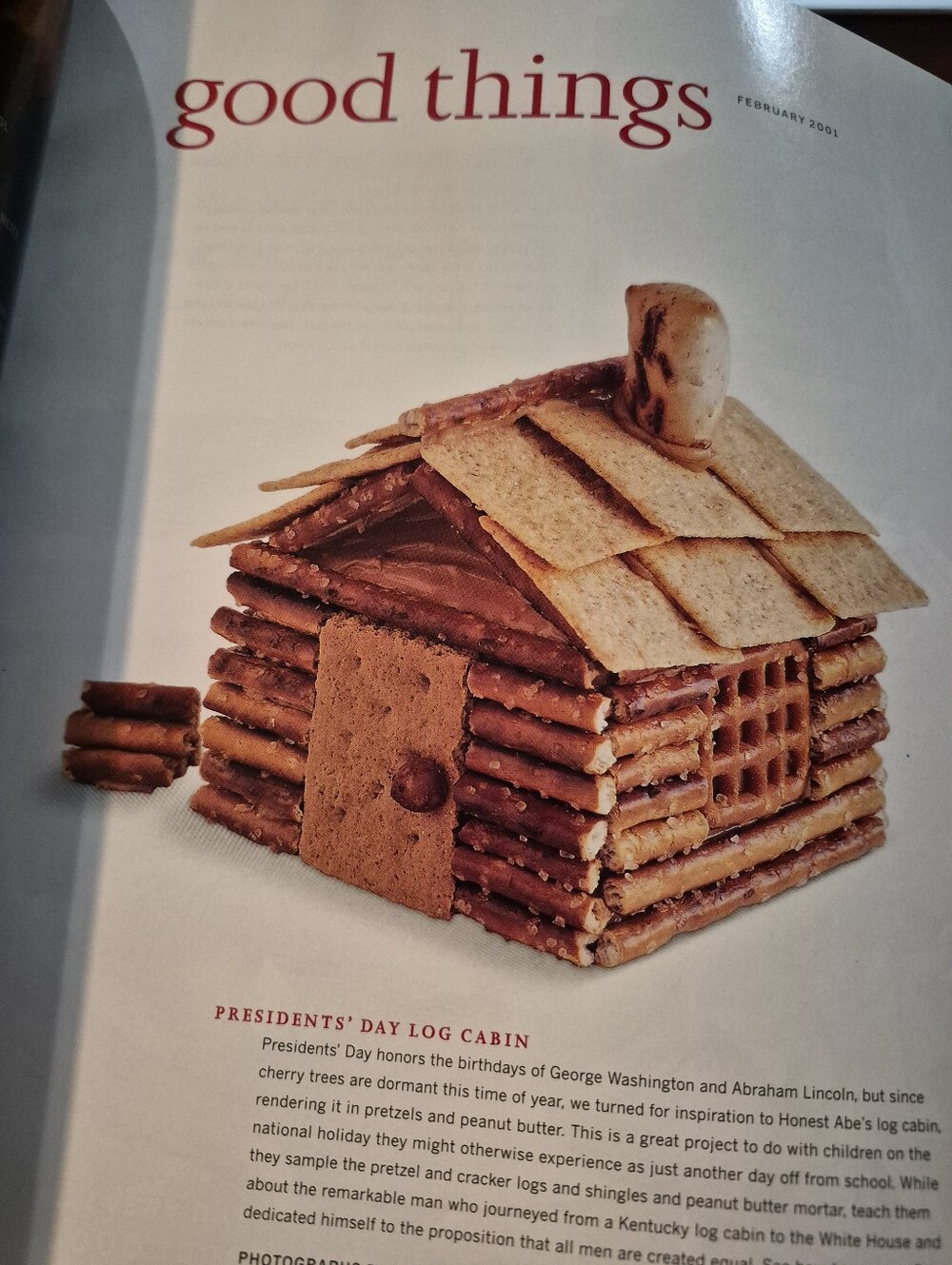 Martha Stewart Living Magazine. February 2001 - Picture 5 of 6